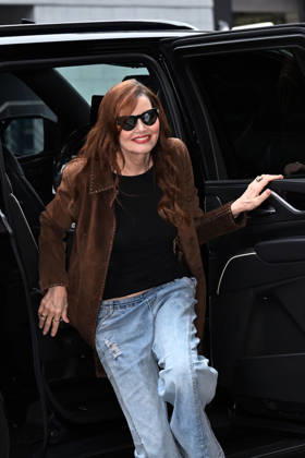 Celebrity, Geena Davis in New York