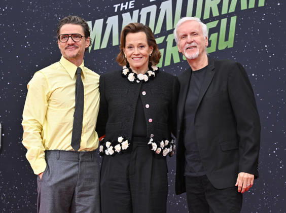 Sigourney Weaver at the Hand and Footprint Ceremony in front of the TCL Chinese Theatre in Hollywood