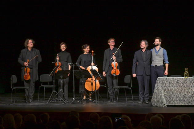 Arts, Salzkammergut Festwochen Gmunden, reading Mon tres cher Pere with Fritz and Aaron Karl
