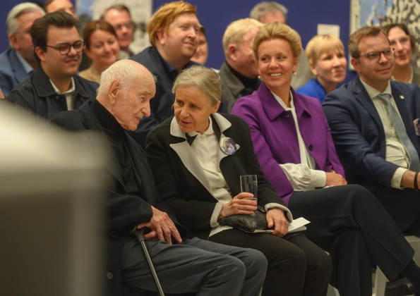 Arts, Opening of the Armin Müller-Stahl exhibition at Museum Schloss Moyland