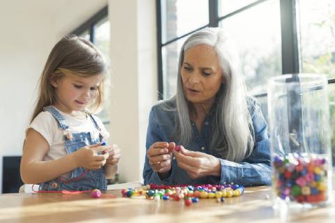 Freizeit, Basteln mit Kindern