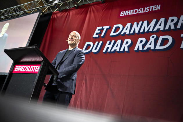 Dänemark, Red-Green-Alliance-Parteiversammlung in Kopenhagen