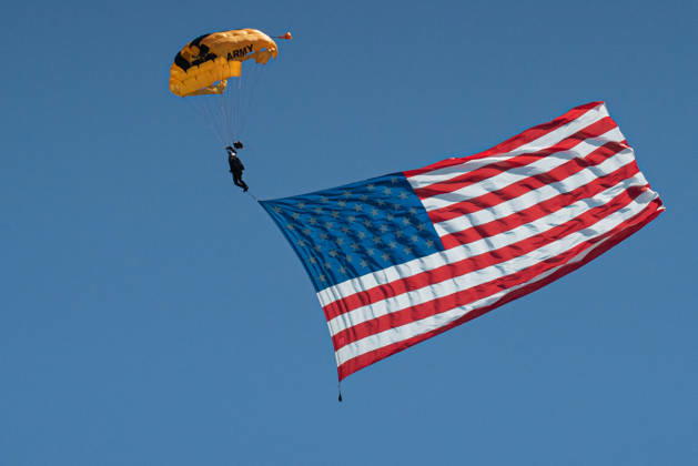USA, Memorial Day Airshow in Miami Beach