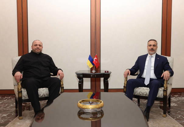 Türkei, Hakan Fidan tifft Rustem Umerov