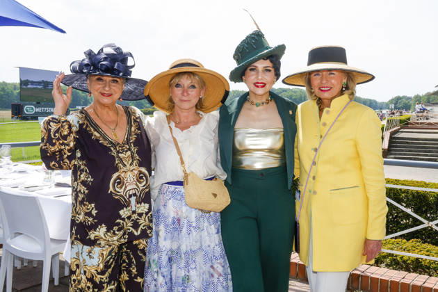 Red Carpet, Fashion Raceday auf der Rennbahn Hoppegarten