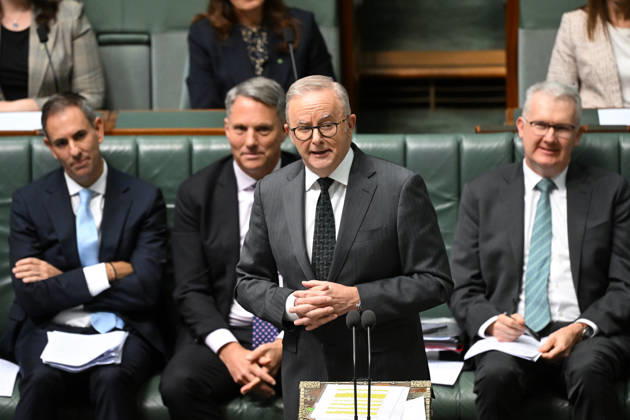 Australien, Debatte im Parlament in Canberra