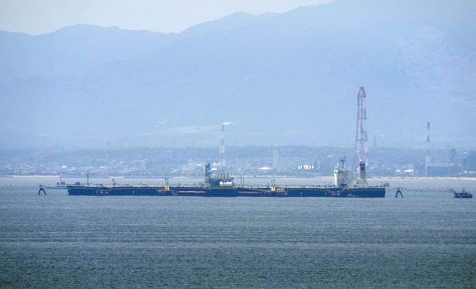 Japan, first oil tanker since Iran war reaches Chita coast