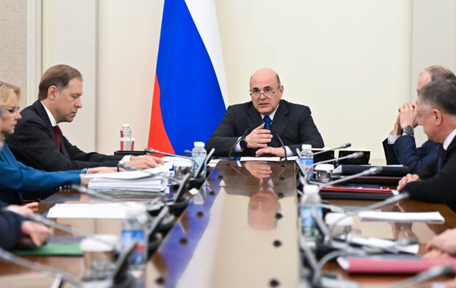 Russia, Michal Mischustin chairs meeting in Moscow