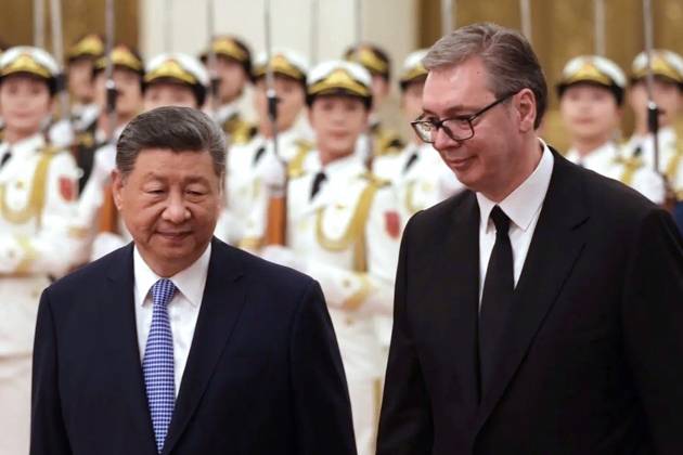 China, Xi Jinping empfängt Aleksandar Vucic in Peking