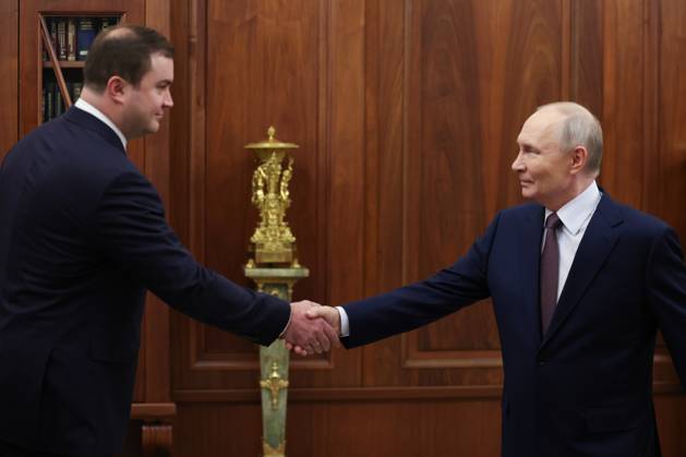 Russland, Wladimir Putin trifft Vitaly Khotsenko in Moskau