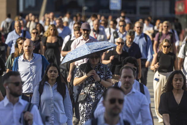 Großbritannien, Hitzewelle in London
