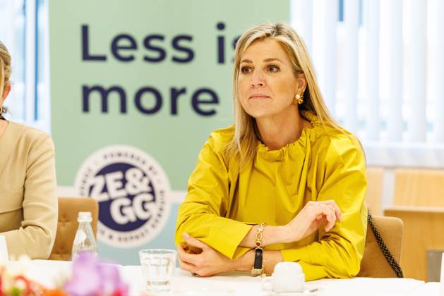 Royals, Queen Maxima of the Netherlands visits teaching hospital in Amsterdam