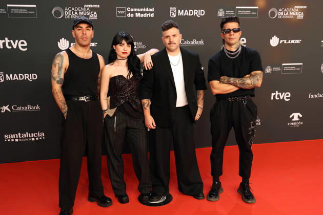 Red Carpet, Premios de la Academia de Musica in Madrid