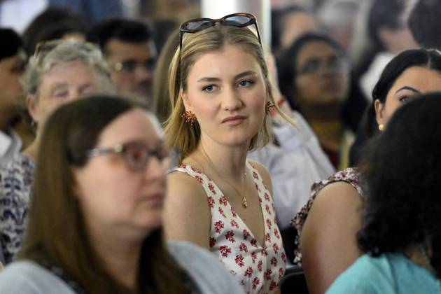 Royals, Crown Princess Elisabeth of Belgium at Harvard University in Cambridge