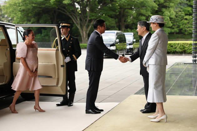 Royals, Japan, Kaiser Naruhito empfängt Ferdinand Marcos Jr. in Tokio