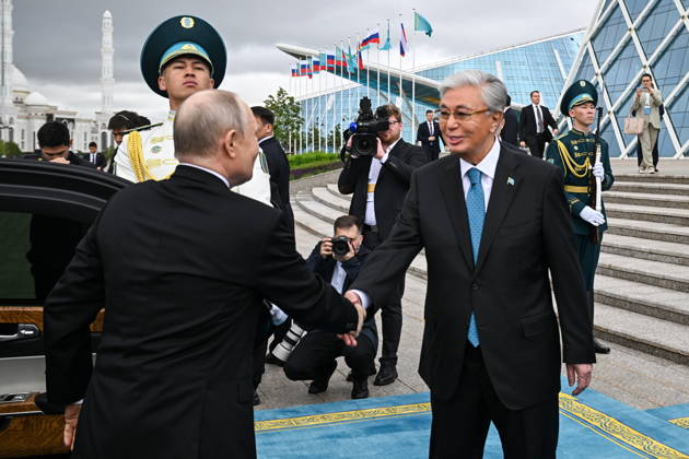 Kasachstan, Wladimir Putin zu Besuch in Astana