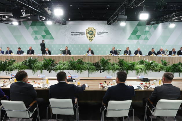 Russland, Informelles Treffen der GUS-Sicherheitsratssekretäre bei Moskau