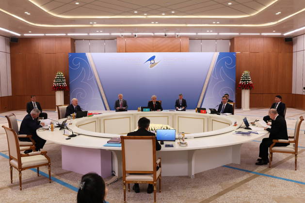 Astana, Tagung des Obersten Eurasischen Wirtschaftsrates