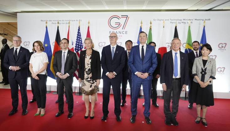 Paris, Treffen der G7-Digitalminister