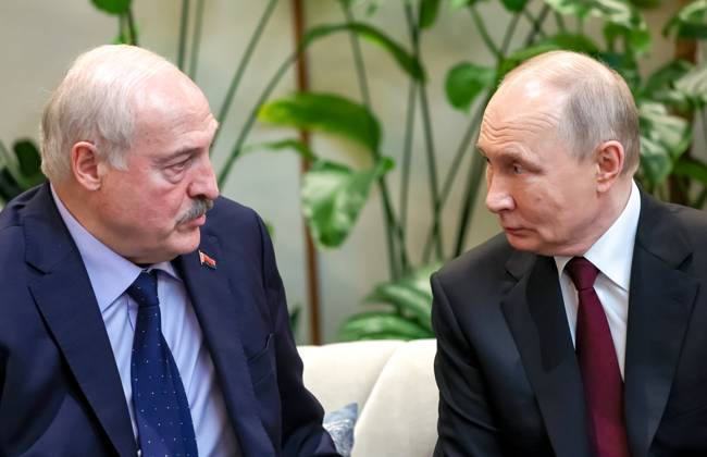 Kazakhstan, meeting between Alexander Lukashenko and Vladimir Putin in Astana