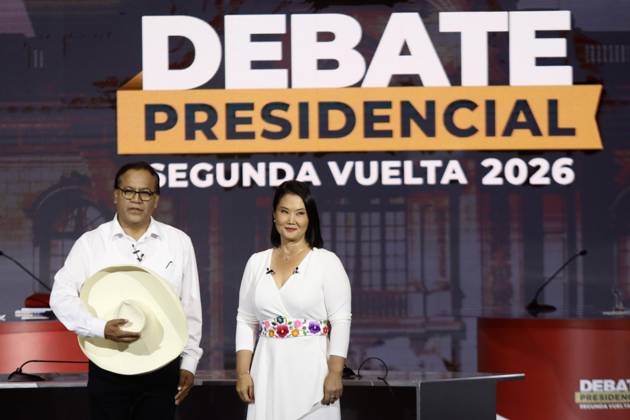 Peru, Keiko Fujimori and Roberto Sanchez in TV duel before the run-off election in Lima