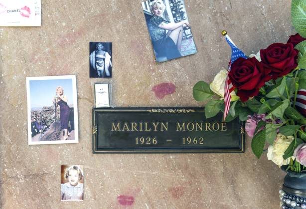 Celebrity, commemoration of Marilyn Monroe in Los Angeles