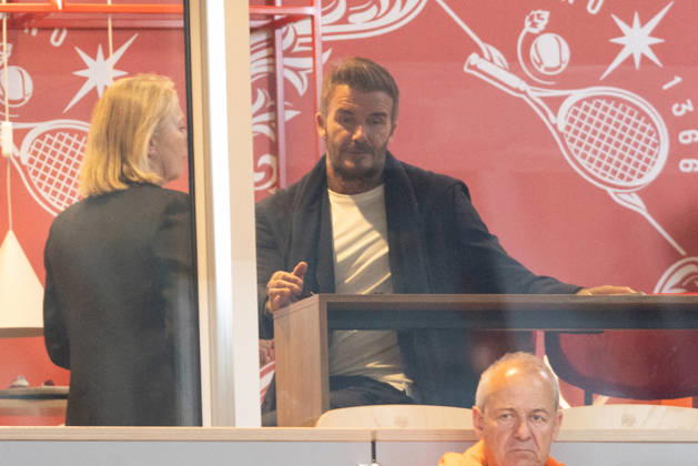Celebrity, French Open, David Beckham zu Gast