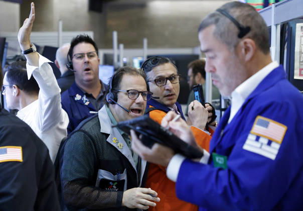 USA, Handel an der Börse in New York