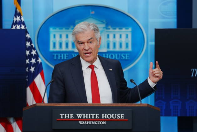 USA, Mehmet Oz Pressekonferenz in Washington