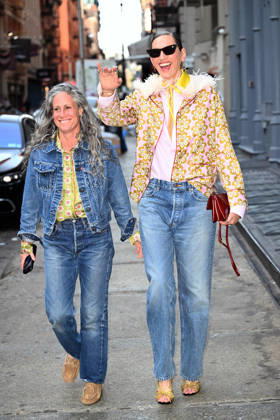 Celebrity, Jenna Lyons unterwegs in New York