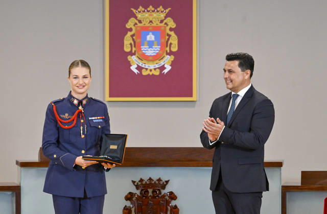 Royals, Prinzessin Leonor von Spanien erhält Ehrenbürgerschaft in San Javier