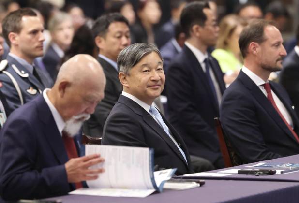 Royals, Japan, Kaiser Naruhito besucht Ozeankonferenz in Tokio