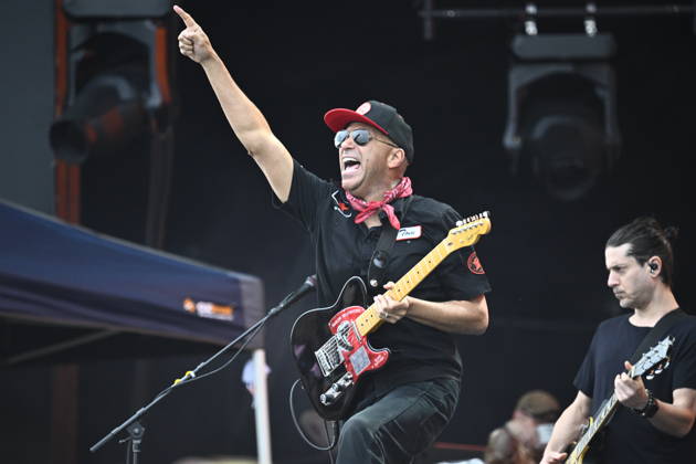 Music, Sweden Rock Festival in Norje near Sölvesborg, Tom Morello concert