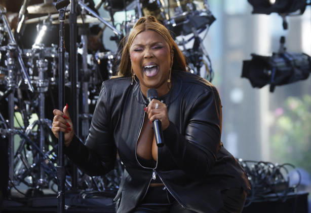 Music, Lizzo Auftritt bei der NBC Today Show in New York