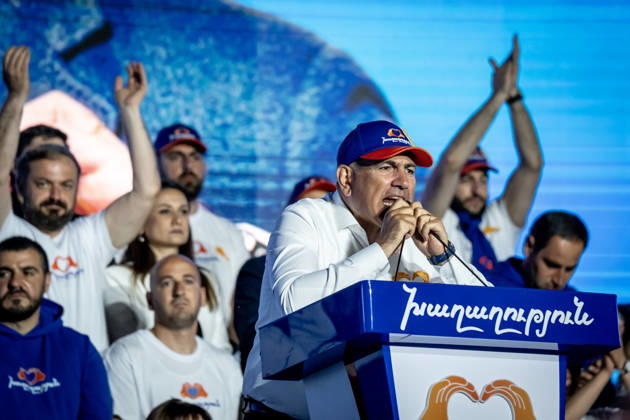 Armenia, Nikol Pashinyan election campaign in Yerevan