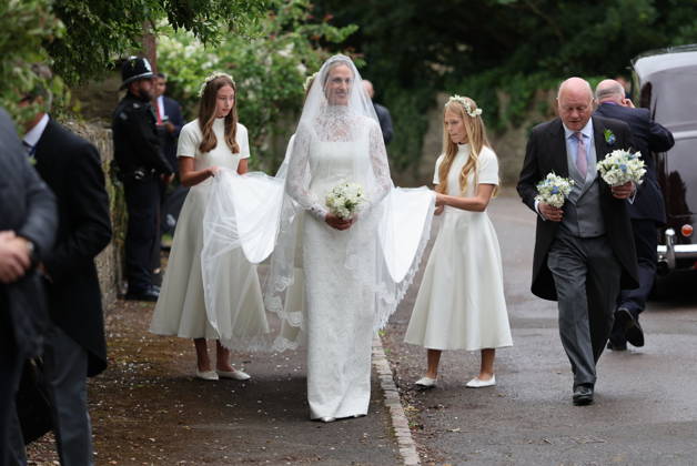Royals, Great Britain, Wedding of Peter Phillips and Harriet Sperling in Kemble