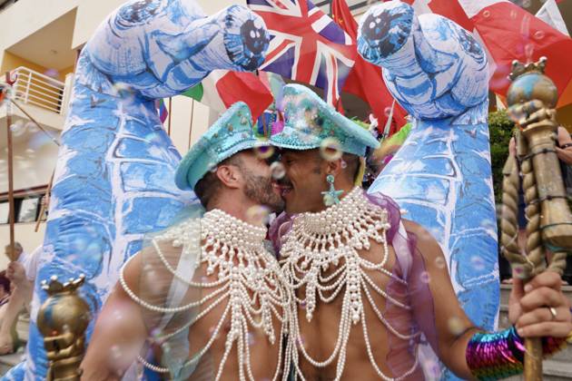 Spain, Pride Parade in Malaga