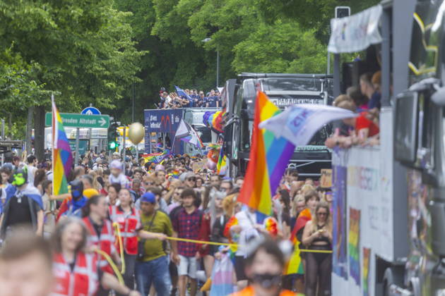Sachsen, Christopher Street Day Parade in Dresden