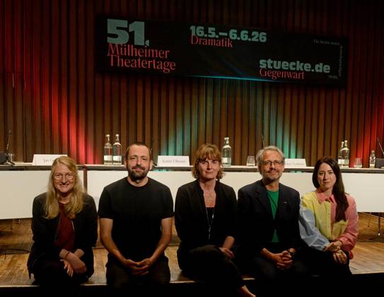 Arts, Mülheim Theatre Days in Mülheim an der Ruhr, jury debate with the awarding of the Mülheim Playwright Prize