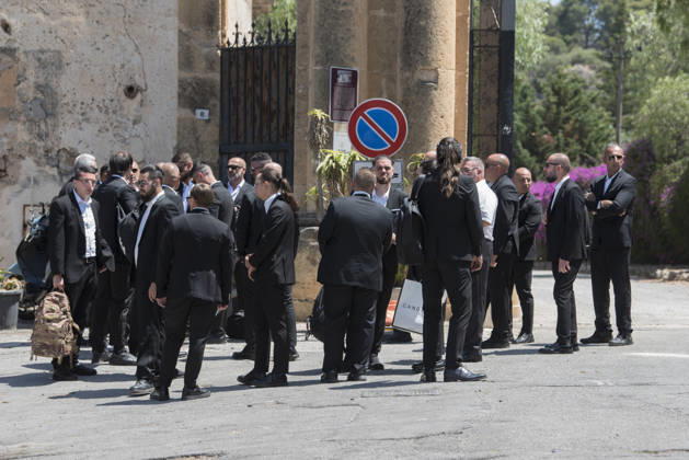 Celebrity, Hochzeit von Dua Lipa und Callum Turner in Palermo, Tag 2
