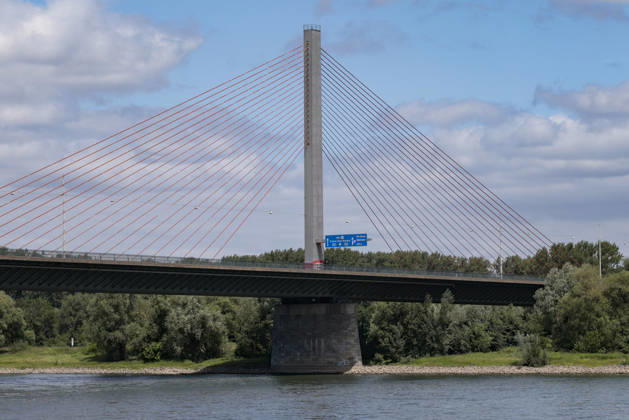 NRW, full closure of the A 565 motorway bridge near Bonn