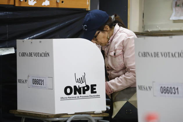 Presidential election in Peru, run-off