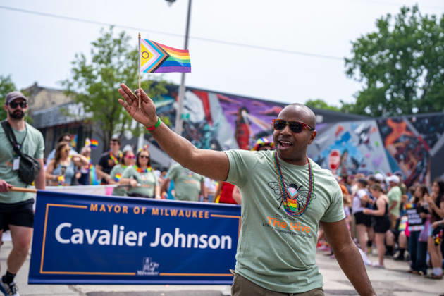 USA, Pride Marsch in Milwaukee