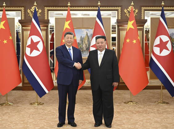Nordkorea, Besuch von Xi Jinping in Pjöngjang