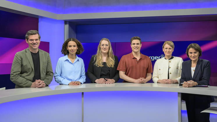 ARD-Talkshow maischberger in Berlin