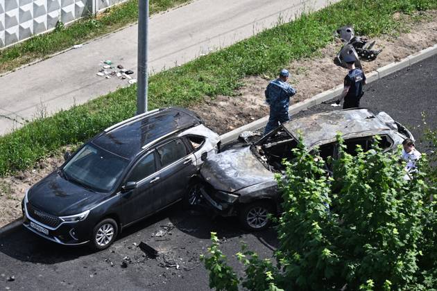 Russia, explosion of a car in Moscow