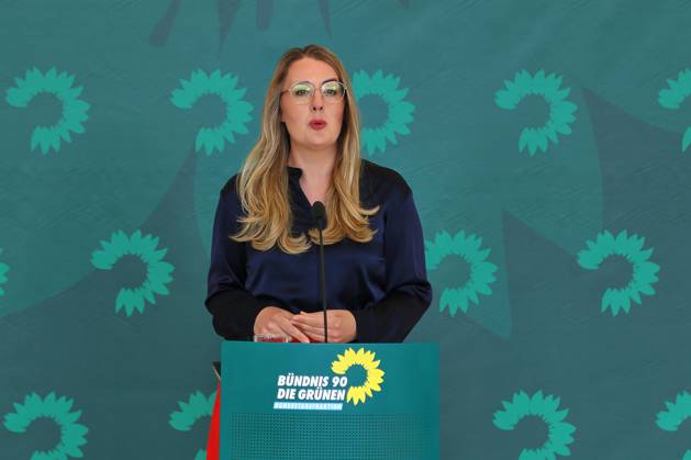 Berlin, Katharina Dröge Pressekonferenz von Bündnis90 Die Grünen