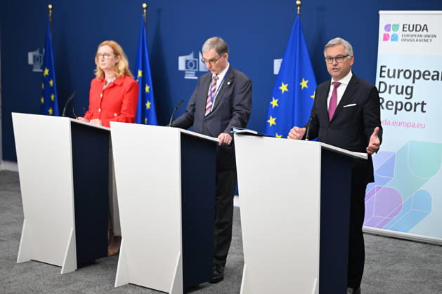 Brüssel, Präsentation European Drug Report