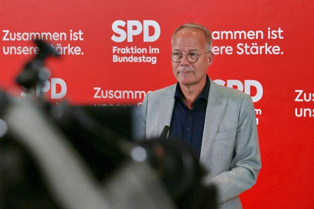 Berlin, SPD-Fraktionssitzung und Pressekonferenz