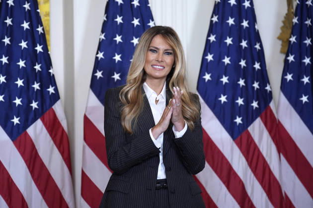 USA, Melania Trump Rahmen der Preisverleihung der Presidential AI Challenge in Washington DC